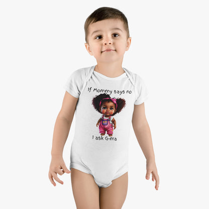 I Ask GMa Onesie® Organic Baby Bodysuit