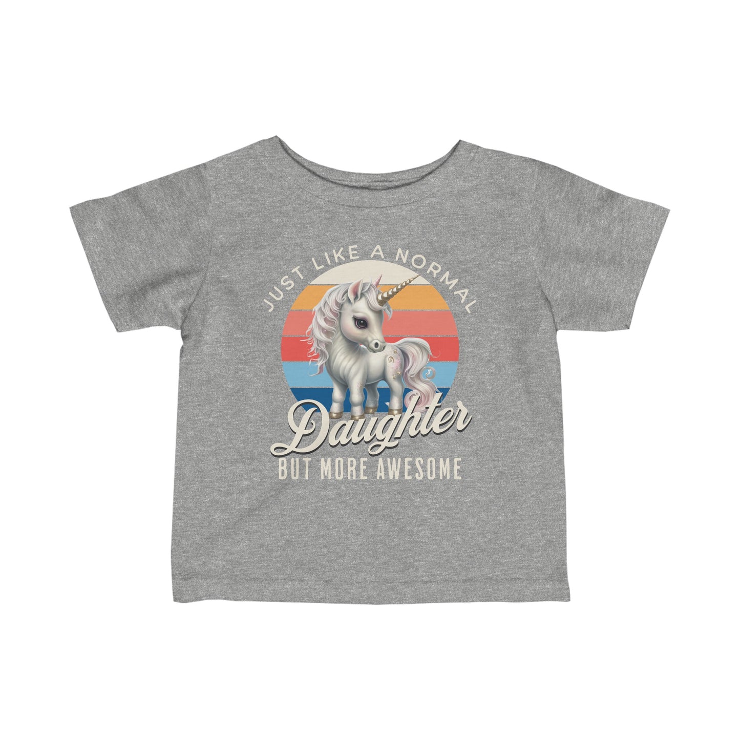 Awesome Daughter Infant Fine Jersey Tee