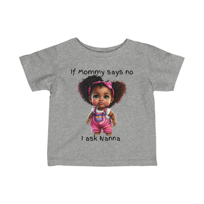 I Ask Nanna Infant Fine Jersey Tee