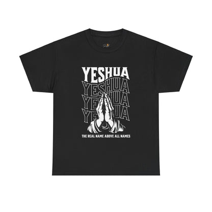 Unisex Yeshua Praying Hands Cotton Tee