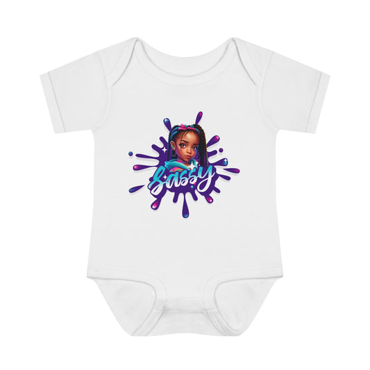 Sassy Infant Baby Rib Bodysuit NB - 24M