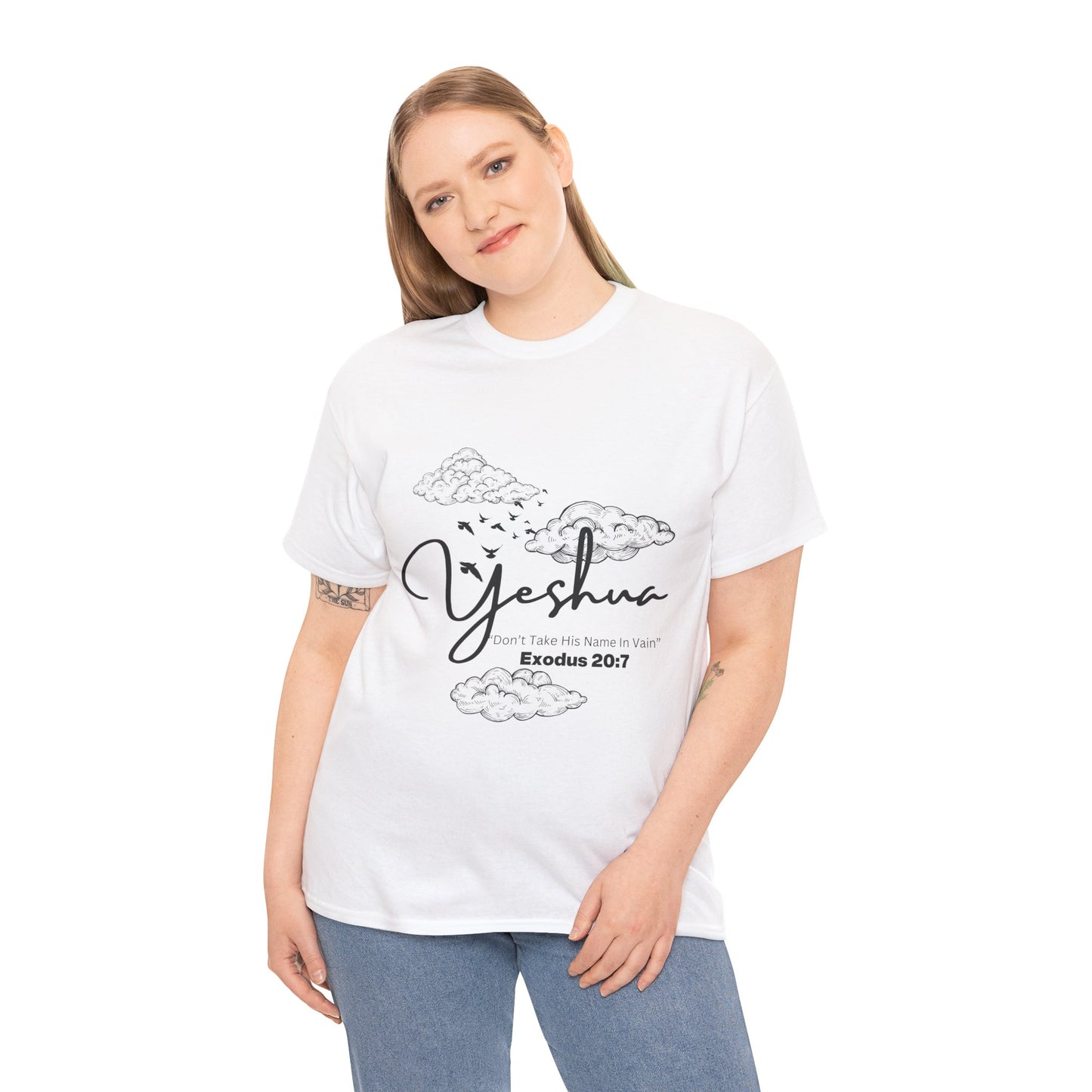 Unisex Yeshua Exodus 20:7  Cotton Tee