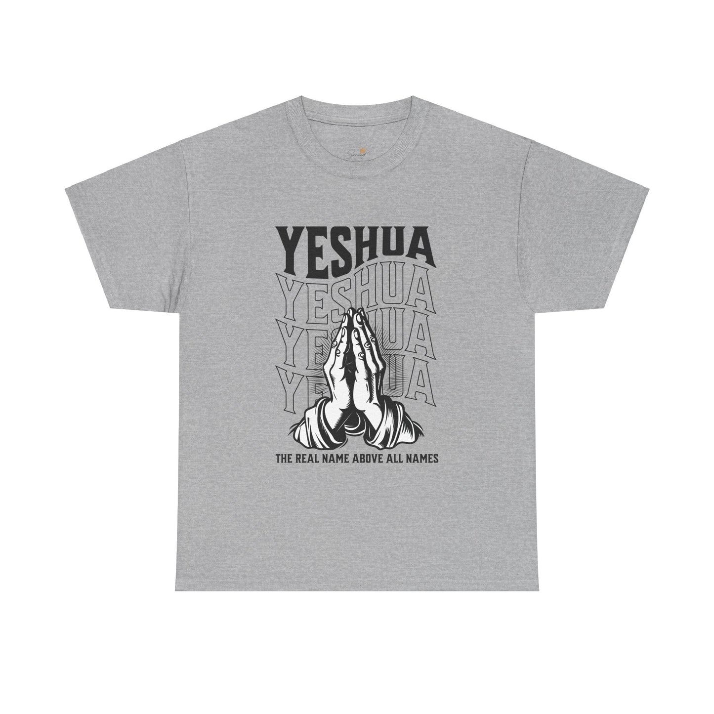 Unisex Yeshua Praying Hands Cotton Tee