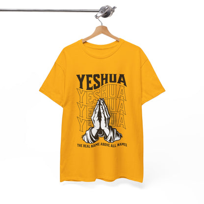 Unisex Yeshua Praying Hands Cotton Tee