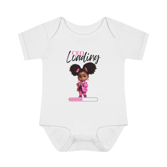 CEO Loading Baby Girl Infant Baby Rib Bodysuit 6M - 18M