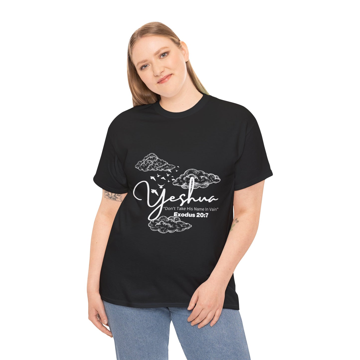 Unisex Yeshua Exodus 20:7  Cotton Tee