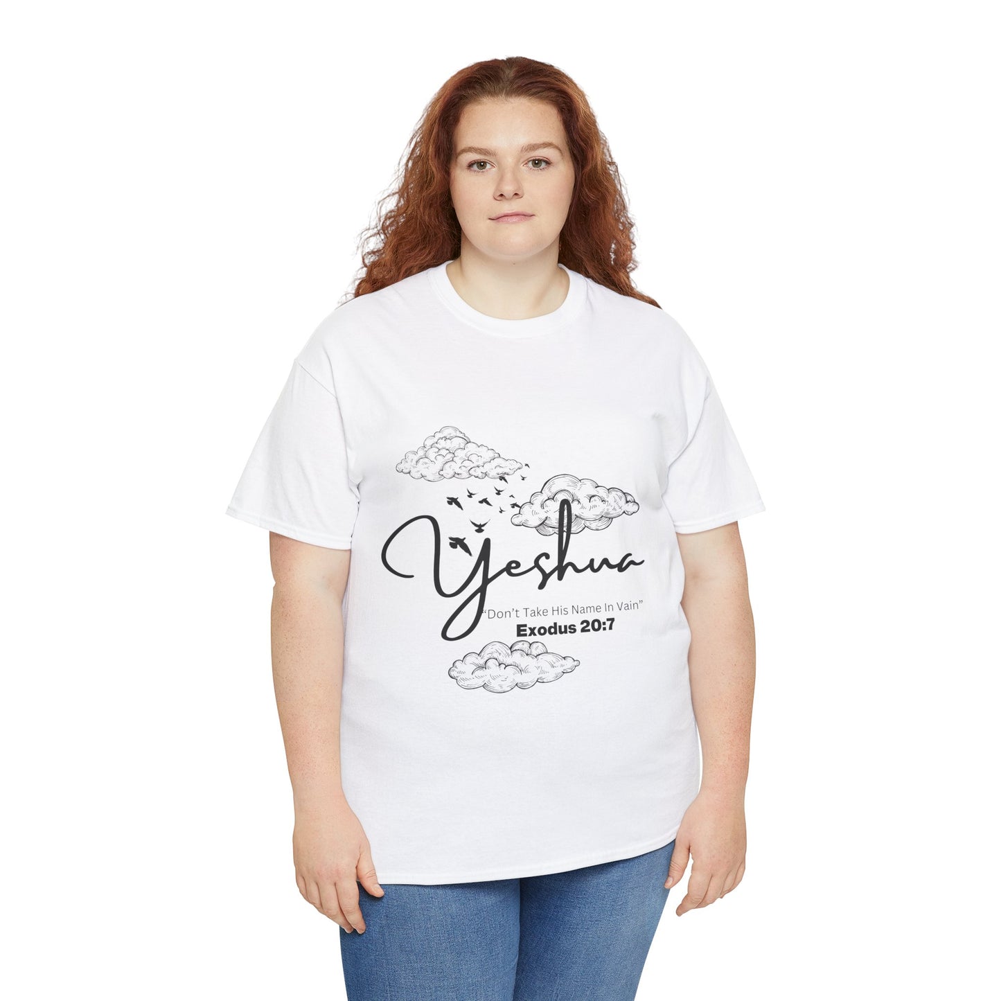 Unisex Yeshua Exodus 20:7  Cotton Tee