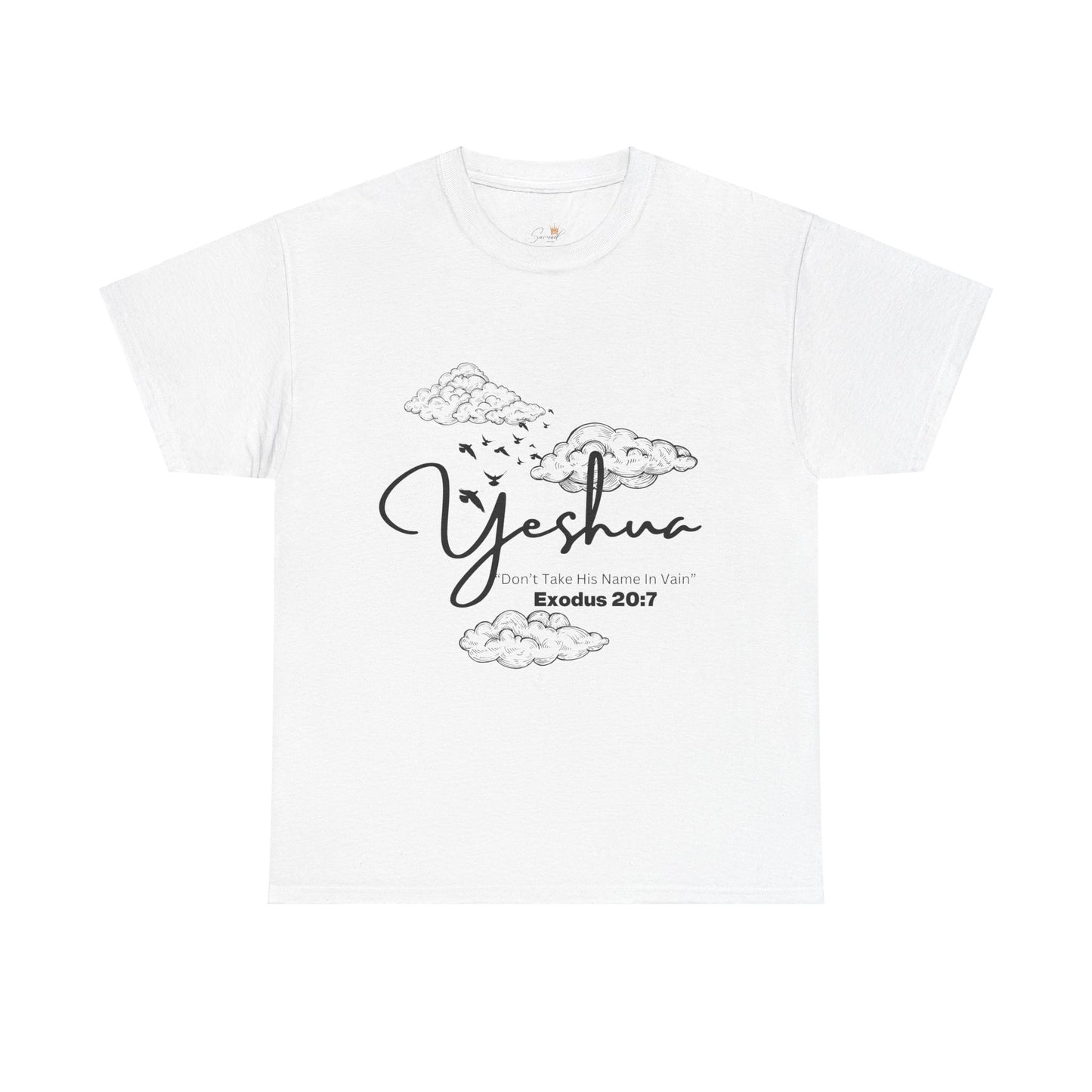 Unisex Yeshua Exodus 20:7  Cotton Tee