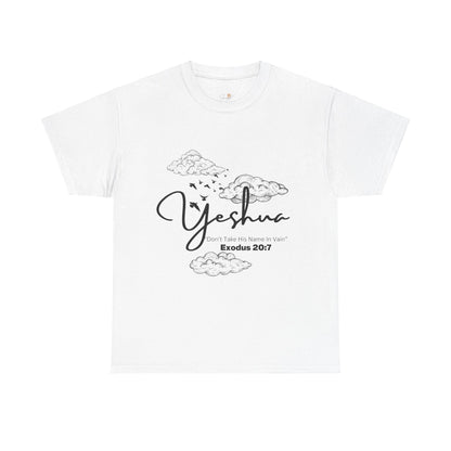 Unisex Yeshua Exodus 20:7  Cotton Tee