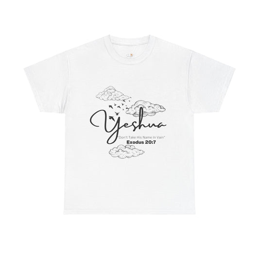 Unisex Yeshua Exodus 20:7  Cotton Tee