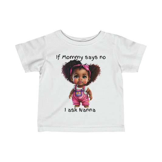 I Ask Nanna Infant Fine Jersey Tee