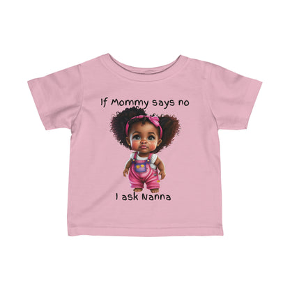 I Ask Nanna Infant Fine Jersey Tee