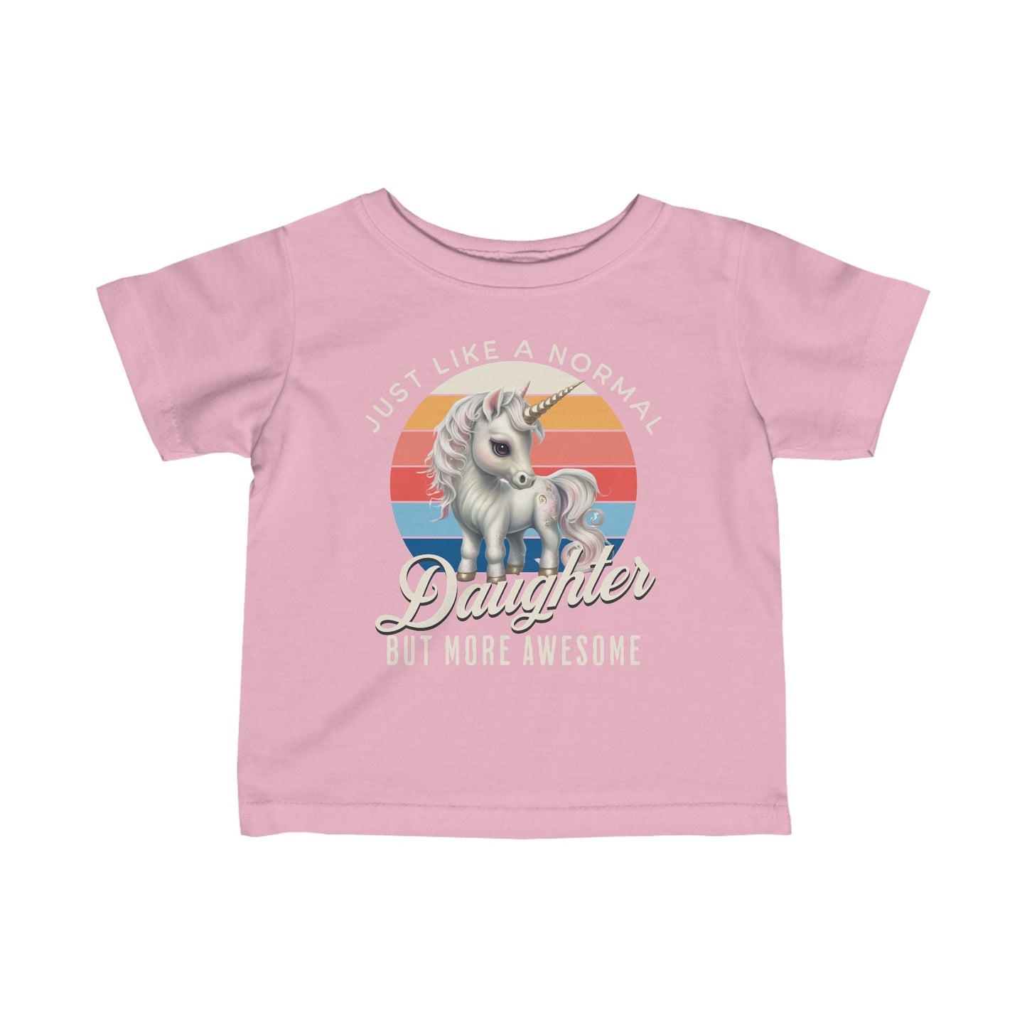 Awesome Daughter Infant Fine Jersey Tee