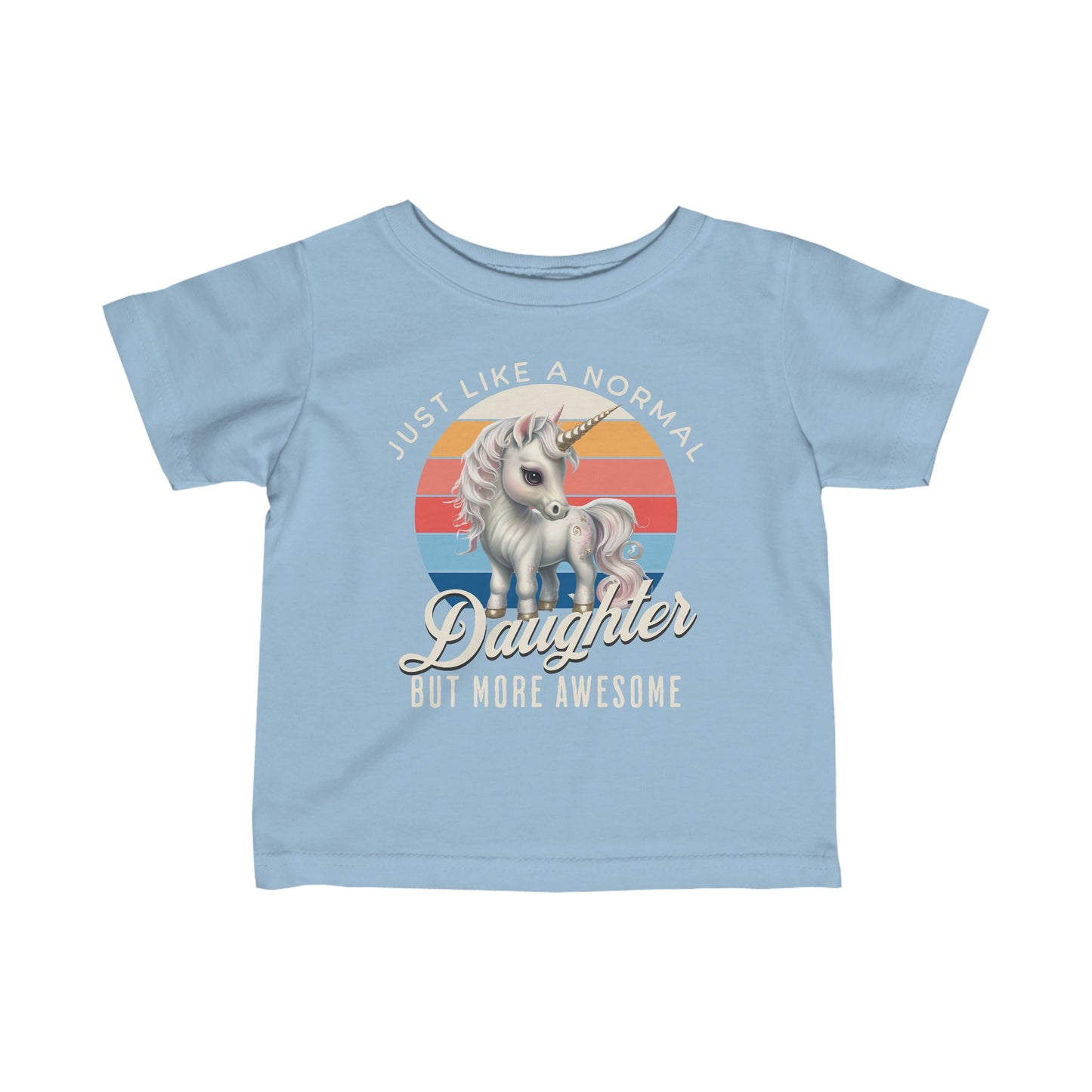 Awesome Daughter Infant Fine Jersey Tee